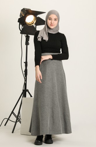 Gray Skirt 6542-01