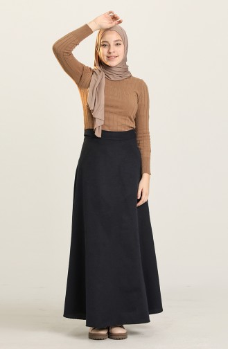 Navy Blue Skirt 6542-02