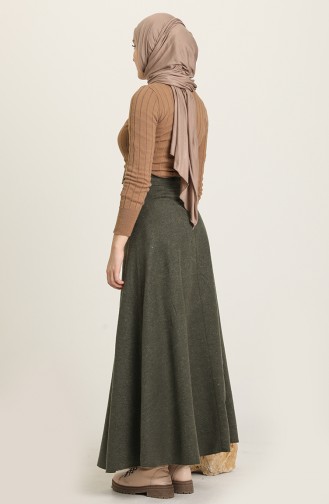 Khaki Skirt 6542-06