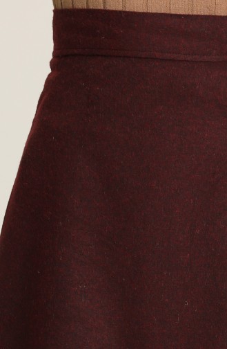 Claret Red Skirt 6542-07