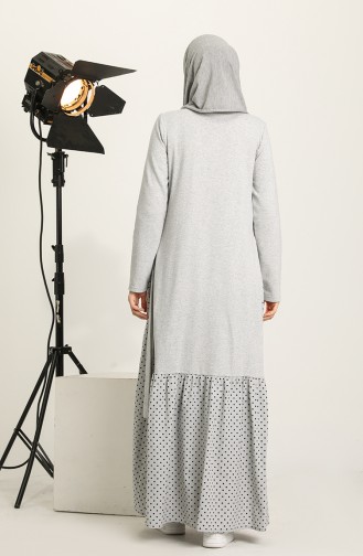 Robe Hijab Gris 3308-05