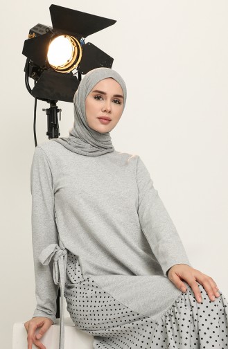 Robe Hijab Gris 3308-05