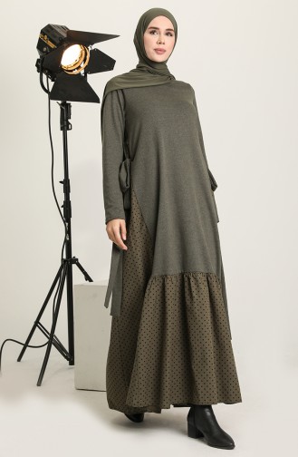 Robe Hijab Khaki 3308-02