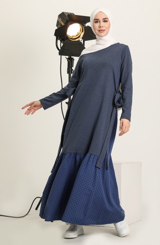 Robe Hijab Indigo 3308-03