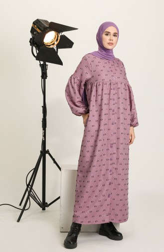 Robe Hijab Lila 22K8402-05