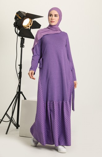 Robe Hijab Pourpre 3308-07