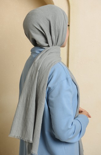 Light Gray Sjaal 1058-04