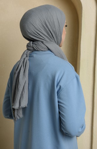 Dark Gray Shawl 1058-13