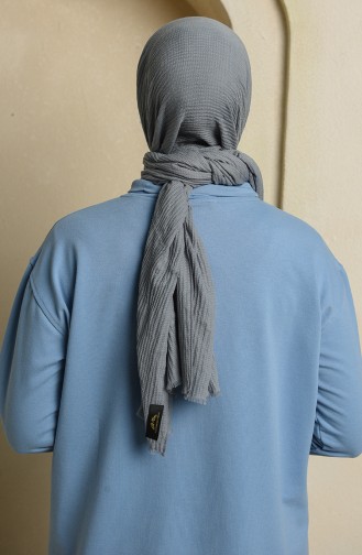 Dark gray Sjaal 1058-13