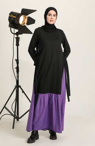 Robe Hijab Pourpre 3308-08