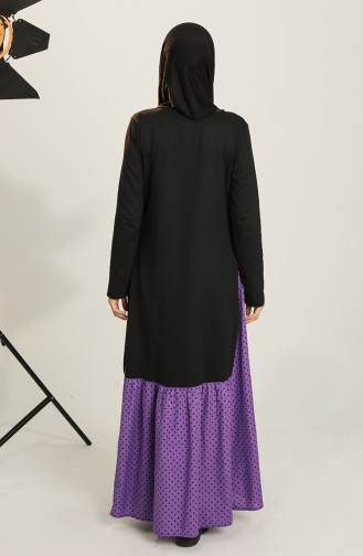 Robe Hijab Pourpre 3308-08