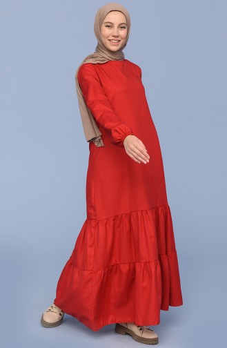 فستان أحمر 21Y3001DS-03