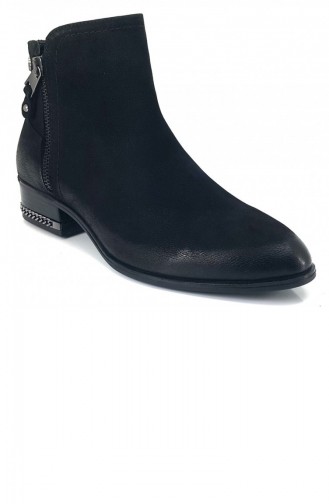 Black Boots-booties 8565