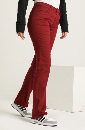 Claret red Broek 2531-04