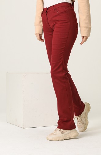 Pantalon Bordeaux 6500-04