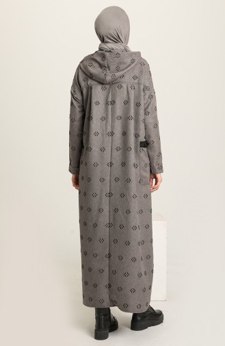 Robe Hijab Gris 22K8461-05