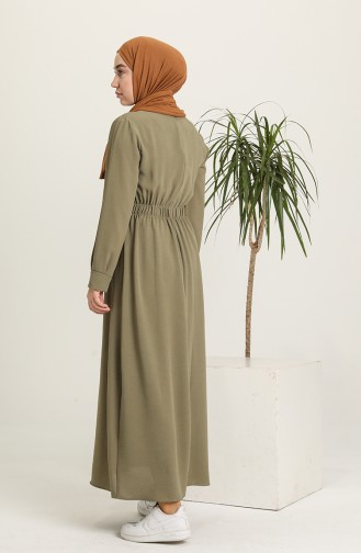 Khaki İslamitische Jurk 1284-07