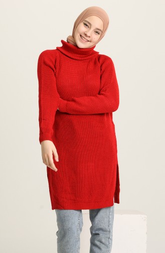 Tunique Tricot 6420-02 Rouge 6420-02