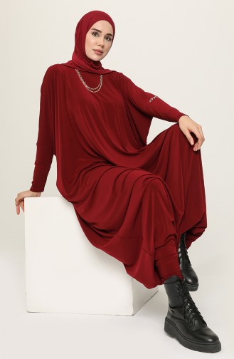 Claret Red Jumpsuits 228374-04