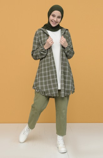 Khaki Tunikas 1696-07