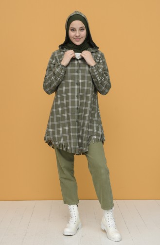 Khaki Tunikas 1696-07