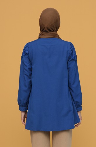 Light Navy Blue Tuniek 1802-02