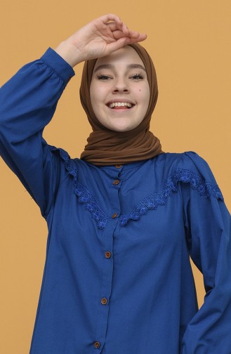 Light Navy Blue Tunics 1802-02