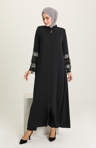 Black Abaya 9001-01