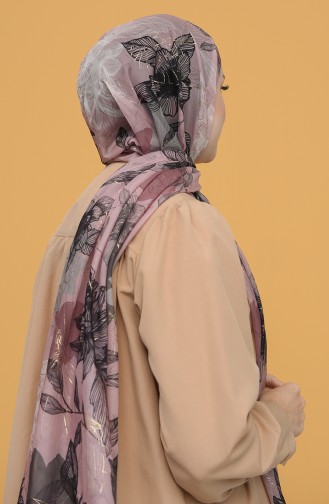 Beige-Rose Schal 8180-01
