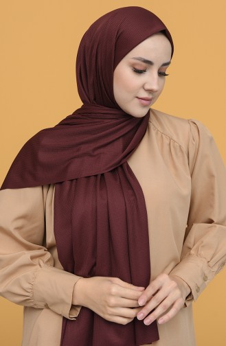 Dark Claret Red Shawl 5326-01