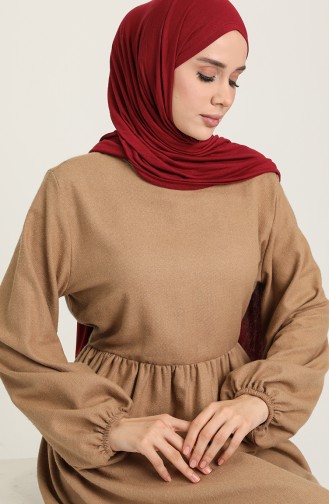 Mink Hijab Dress 1694-01