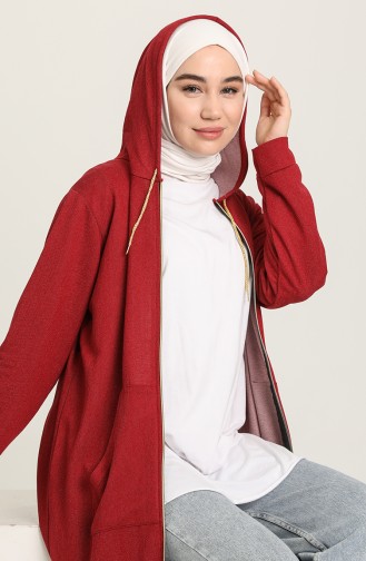 Claret red Tuniek 2370A-01