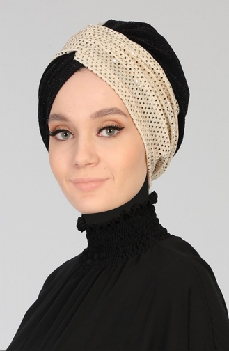 Abiye Bone B9S-02 Gold Siyah