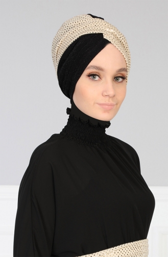 Abiye Bone B9S-02 Gold Siyah
