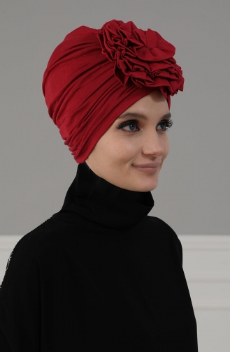 Claret Red Ready to Wear Turban 21-02