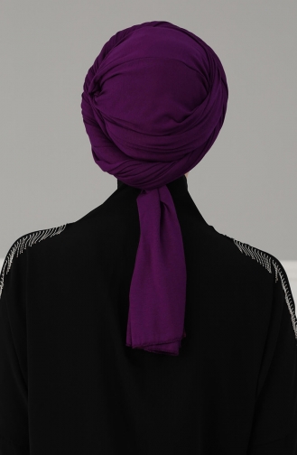 Purple Ready to Wear Turban 1-12