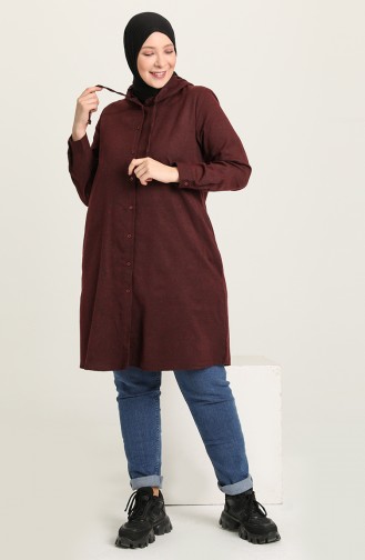 Claret red Tuniek 2549-02