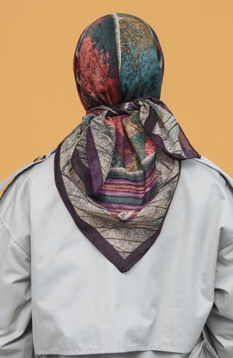 Plum Scarf 11443-03