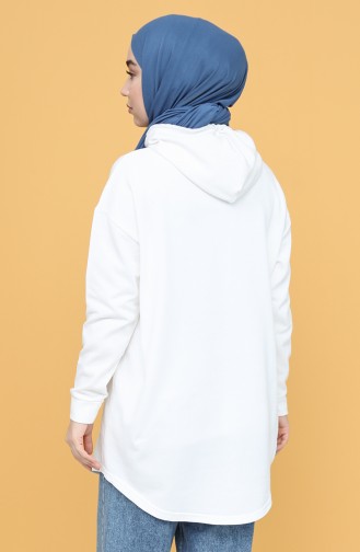 Ecru Sweatshirt 009053-01