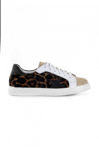 Beige Sneakers 10011.Bej