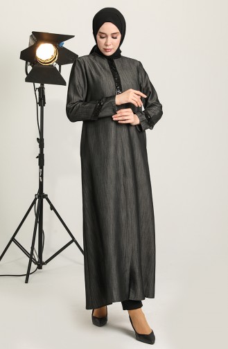 Black Abaya 150005A-01