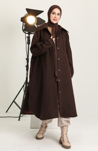 Dark Brown Coat 4002-13