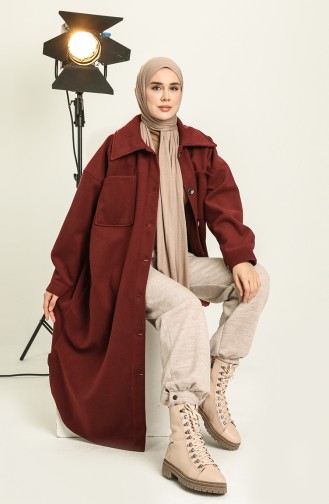 Plum Coat 4002-15