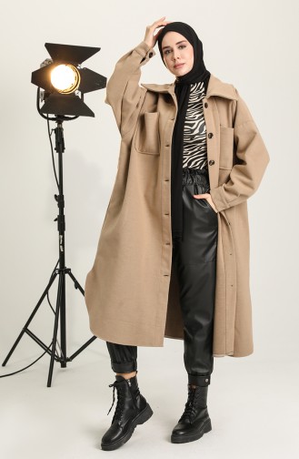 Beige Coat 4002-17