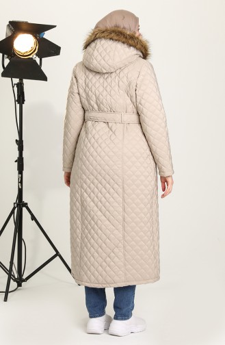 Beige Coats 504221-03