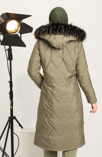 Khaki Winter Coat 5176-05