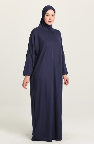 Navy Blue Praying Dress 0620B-01