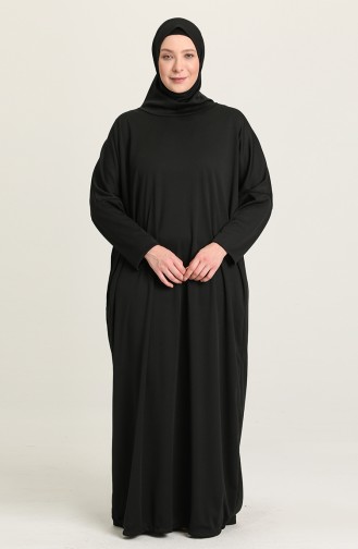 Black Praying Dress 0620B-04