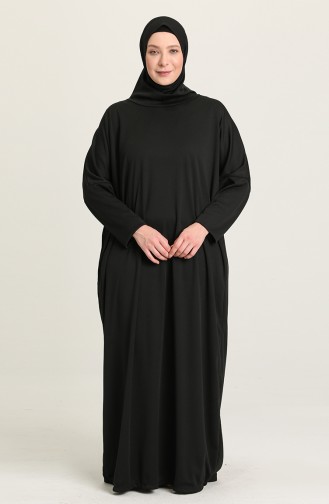 Robe de Prière Noir 0620B-04