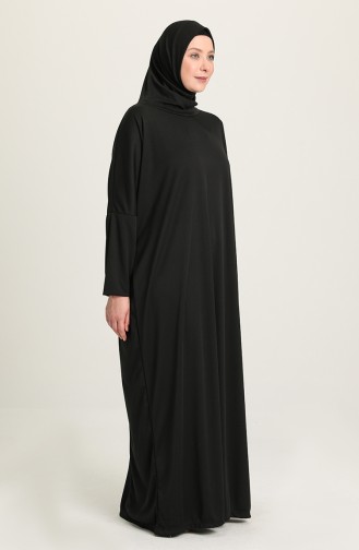 Robe de Prière Noir 0620B-04
